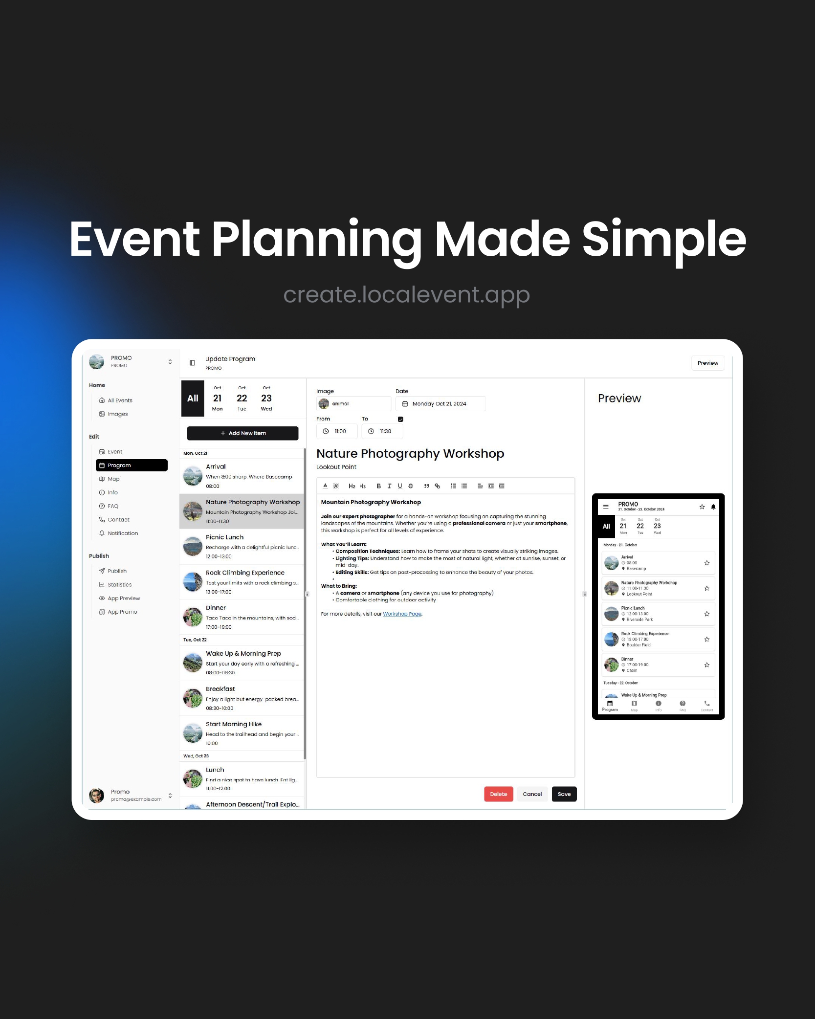 LocalEvent Live 2